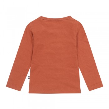 DIRKJE Tričko dl.rukáv medená dievča veľ.80