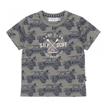 DIRKJE Tričko kr. rukáv zelená chlapec veľ.92