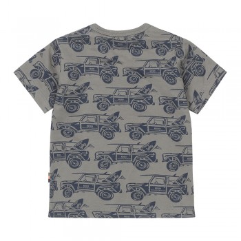 DIRKJE Tričko kr. rukáv zelená chlapec veľ.92