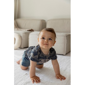 DIRKJE Tričko kr. rukáv zelená chlapec veľ.92