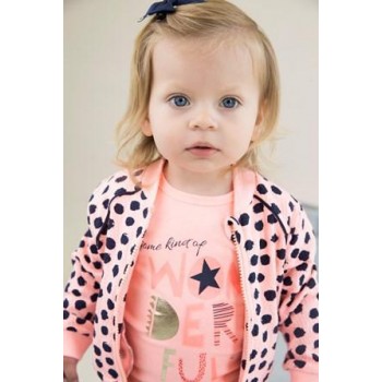 DIRKJE Tričko krátky rukáv C- SO FRESH WONDERFUL 68 Pink