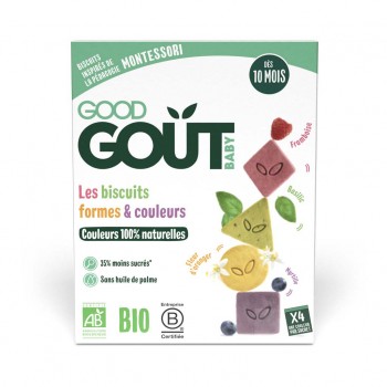 GOOD GOUT BIO Sušienky farby & tvary 80 g