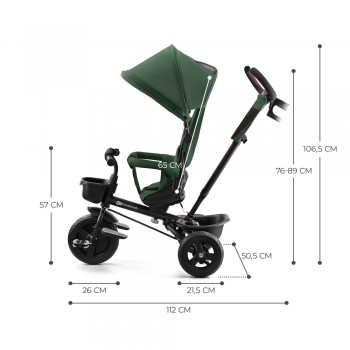 KINDERKRAFT Trojkolka Aveo Mistic Green