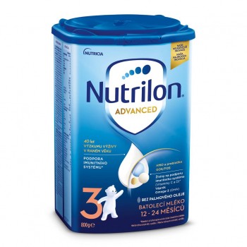 NUTRILON 3 Batoľacie mlieko 800 g, 12+