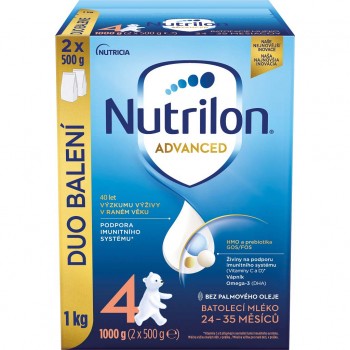 NUTRILON 4 Advanced batoľacie mlieko 1 kg, 24+