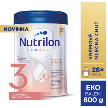 NUTRILON Profutura DUOBIOTIK 3 batoľacie mlieko 800 g 12+