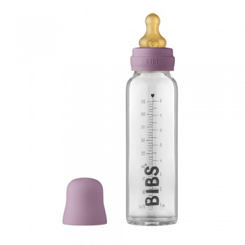 BIBS Baby Bottle sklenená fľaša 225ml Blush