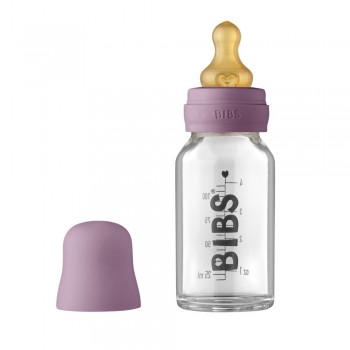 BIBS Baby Bottle sklenená fľaša 110ml Sage