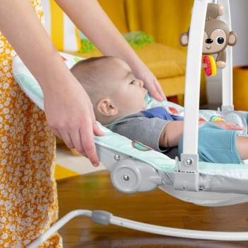 BRIGHT STARTS Húpatko vibrujúce Wild Vibes™ Infant to Toddler 0m+ do 18 kg