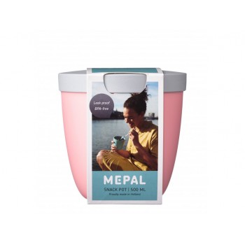 MEPAL Box desiatový Ellipse 500ml Nordic Pink
