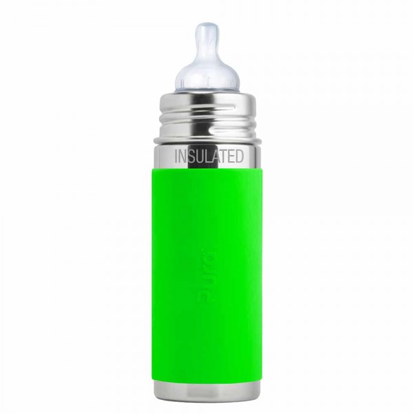 Pura dojčenská TERMO fľaša 260ml zelená