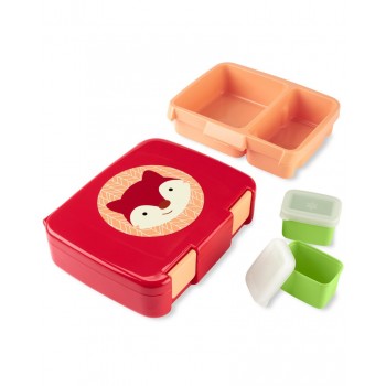SKIP HOP Zoo Krabička na obed Bento Líška 3r+