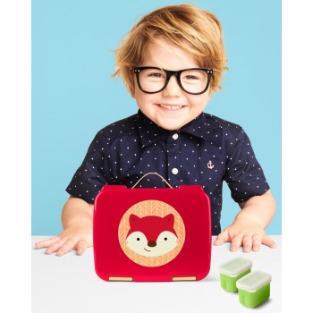SKIP HOP Zoo Krabička na obed Bento Líška 3r+