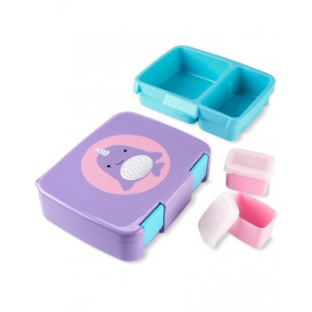 SKIP HOP Zoo krabička na obed Bento Narval 3r+