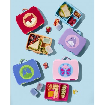 SKIP HOP Zoo krabička na obed Bento Narval 3r+