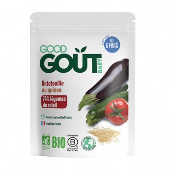 GOOD GOUT BIO Ratatouille s quinou 3x190 g