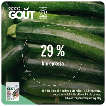 GOOD GOUT BIO Ratatouille s quinou 3x190 g