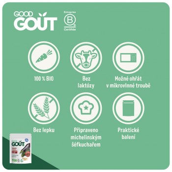 GOOD GOUT BIO Ratatouille s quinou 3x190 g