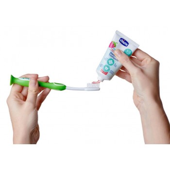 CHICCO Pasta zubná Jahoda s fluórom 50ml, 1-5r
