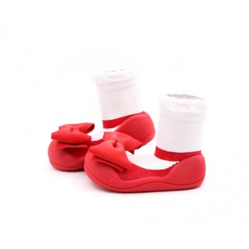 ATTIPAS Topánočky Mary Jane A20MA Red L veľ.21,5, 116-125 mm