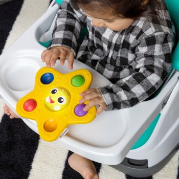 BABY EINSTEIN Hračka aktívna s prísavkou Pop & Glow Starfish™ 6m+