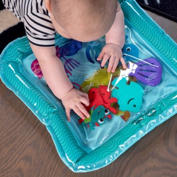 BABY EINSTEIN Podložka vodná 40x40 cm Sensory Splash™ 0m+