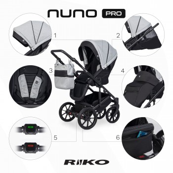 kočík Riko Nuno Pro GreyFox