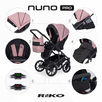 kočík Riko Nuno Pro Rose