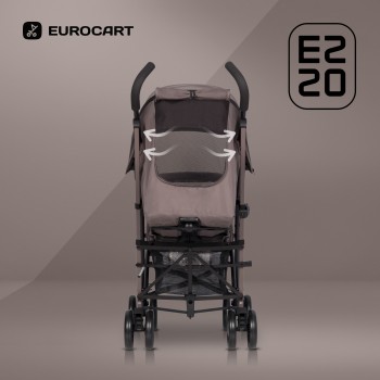 kočík Euro-cart Ezzo Taupe