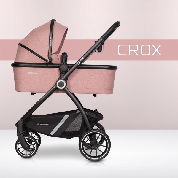 kočík 1w1 Euro-cart Crox Rose