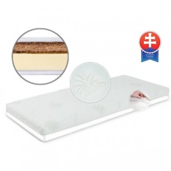 02 Detský matrac GF K/M 10cm 120x60 ALOE VERA