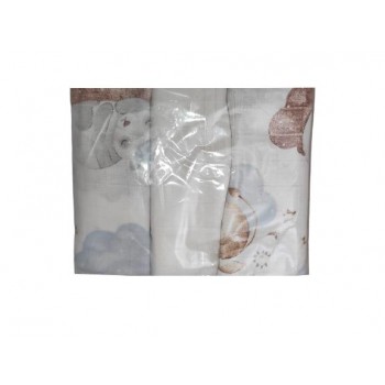 Farebné plienky balené 3ks