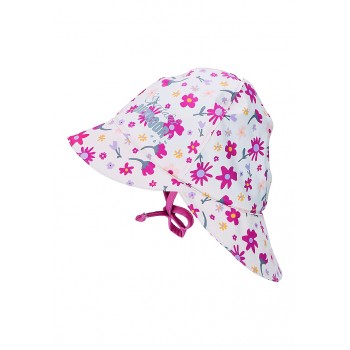 STERNTALER Klobúk do dažďa nepremokavý kvetinky rosa dievča veľ. 49 cm- 12-18 m