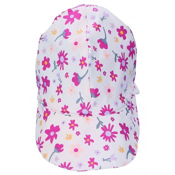 STERNTALER Klobúk do dažďa nepremokavý kvetinky rosa dievča veľ. 49 cm- 12-18 m