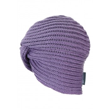 STERNTALER Turban pletený s uzlom purple dievča veľ. 47 cm- 9-12 m