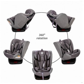 Lorelli Atlas isofix autosedačka 0-36kg - Pink Blush