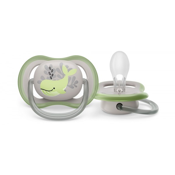 Philips AVENT Cumlík Ultra air obrázok 6-18m veľryba 1ks