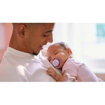 Philips AVENT Cumlík Ultrasoft Premium 0-6m fialová 1 ks
