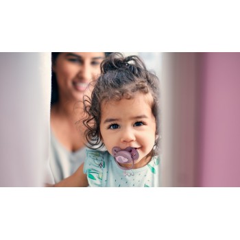 Philips AVENT Cumlík Ultrasoft Premium 6-18m fialová 1 ks
