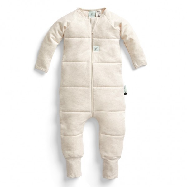 ERGOPOUCH Vak na spaní organická bavlna Onesie Oatmeal Marle 12-24 m, 10-14 kg, 2,5 tog