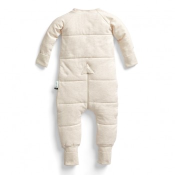 ERGOPOUCH Vak na spaní organická bavlna Onesie Oatmeal Marle 12-24 m, 10-14 kg, 2,5 tog