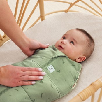 ERGOPOUCH Zavinovačka a vak na spaní 2v1 Cocoon Willow 3-6 m, 6-8 kg, 2,5 tog