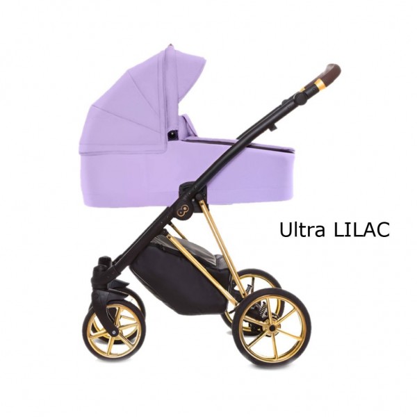 Kombinovaný kočík BabyActive Musse Ultra LILAC