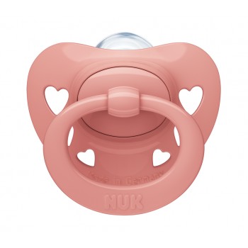 NUK Cumlík Signature 0-6m box broskyňový