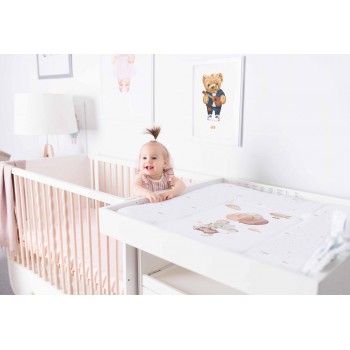 CEBA Podložka prebaľovacia mäkká (50x70) Basic Mouse