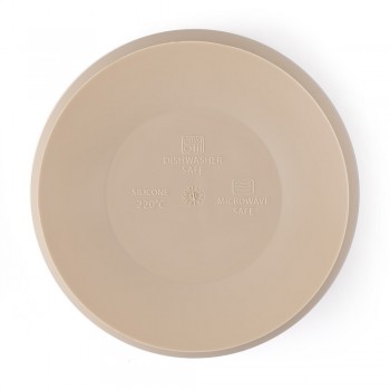 PETITE&MARS Miska dvojfarebná silikónová Take&Match Desert Sand 6m+