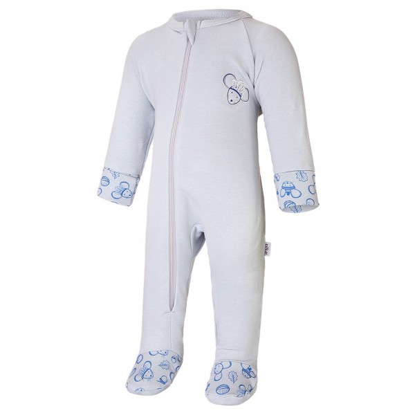 LITTLE ANGEL Overal šmyk DR Outlast® 62 sv.ľadovo modrá