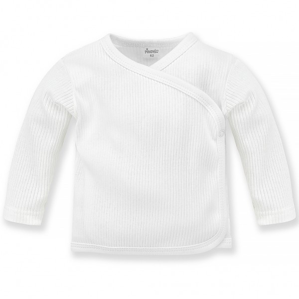 PINOKIO Košieľka vrúbkovaná zavinovacia Lovely Day uni biela veľ. 56