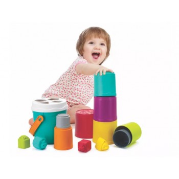 Infantino Stack, Sort & Spin súprava hračiek