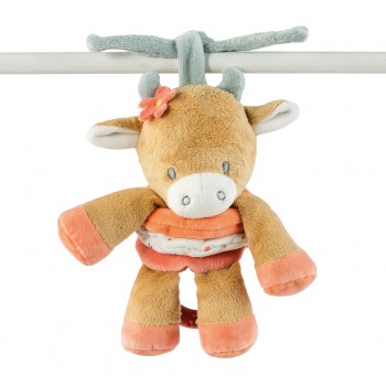 NATTOU Hračka plyšová vibračná kravička Mila 25 cm Mila, Zoe & Lana